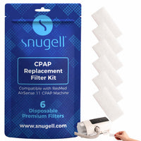 Snugell Disposible CPAP Filters, Compatible with ResMed AirSense 11 - Travel-Friendly - Provides Filtration for Clean and Purified Air