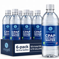 Distilled Water for CPAP Machines (6-Pack, 16.9 oz)