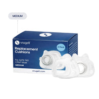 AirFit F40 Replacement Cushion for Full Face CPAP Mask – 2-Pack – Compatible Accessory for CPAP Users - in Medium and Large Size