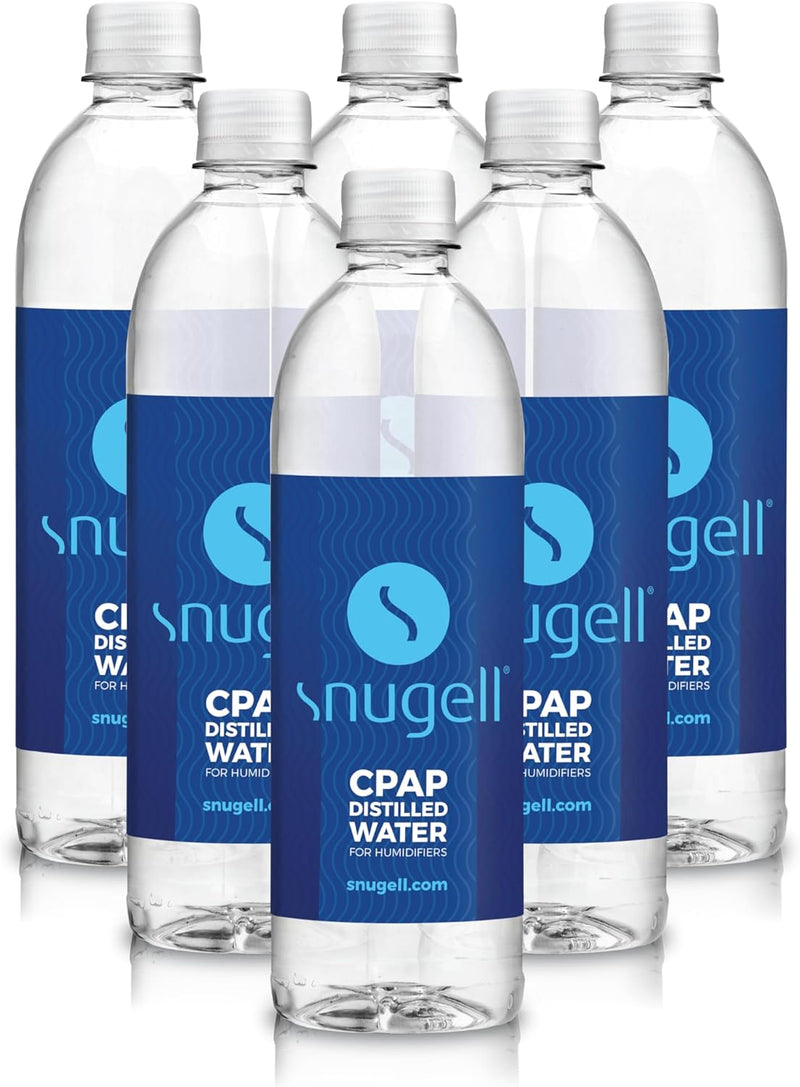 Distilled Water for CPAP Machines (6-Pack, 20 oz)
