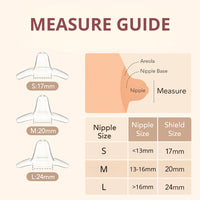 Snugell Wing-Shaped Nipple Shields| Ultra-Thin Silicone Shields for Nursing | 2-Pack with Protective Case | Designed for Use with Flat or Inverted Nipples