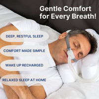 Snugell CPAP Replacement for ResMed AirFit P10 – 2-Pack – Designed for Nasal Cushion CPAP Mask – Soft, Secure Seal to Reduce Pressure Points and Minimize Leaks