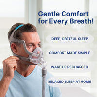 Snugell CPAP Replacement for ResMed Airfit F20 Cushion – 2-Pack Large Size – Designed for Full Face CPAP Mask