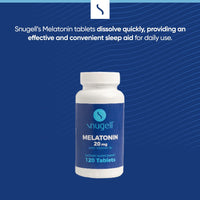 Melatonin 20 Mg Supplement (120 Tablets)