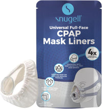 CPAP Mask Liners Full-Face (4-Pack, White)