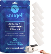 Disposable Replacement CPAP Filters for Resmed Airsense 11 (20-Pack)
