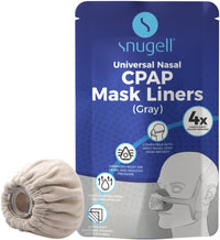 Universal Nasal CPAP Mask Liners - Available in White and Gray