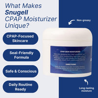 CPAP Skin Moisturizer - With Aloe Vera and Vitamin A & E