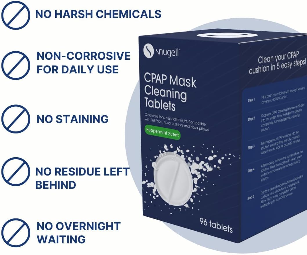 CPAP Mask Cleaning Tablets