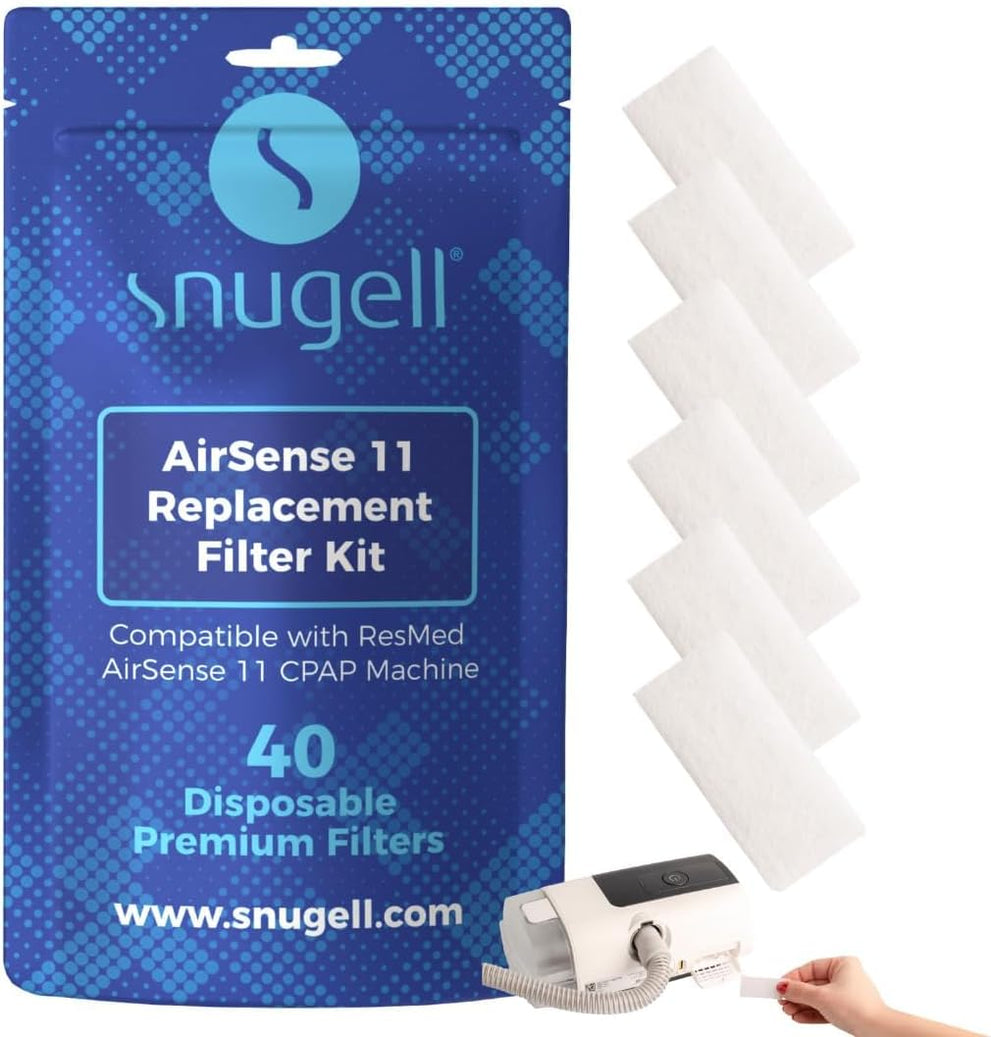 Disposable Replacement CPAP Filters for Resmed Airsense 11 (40-Pack)