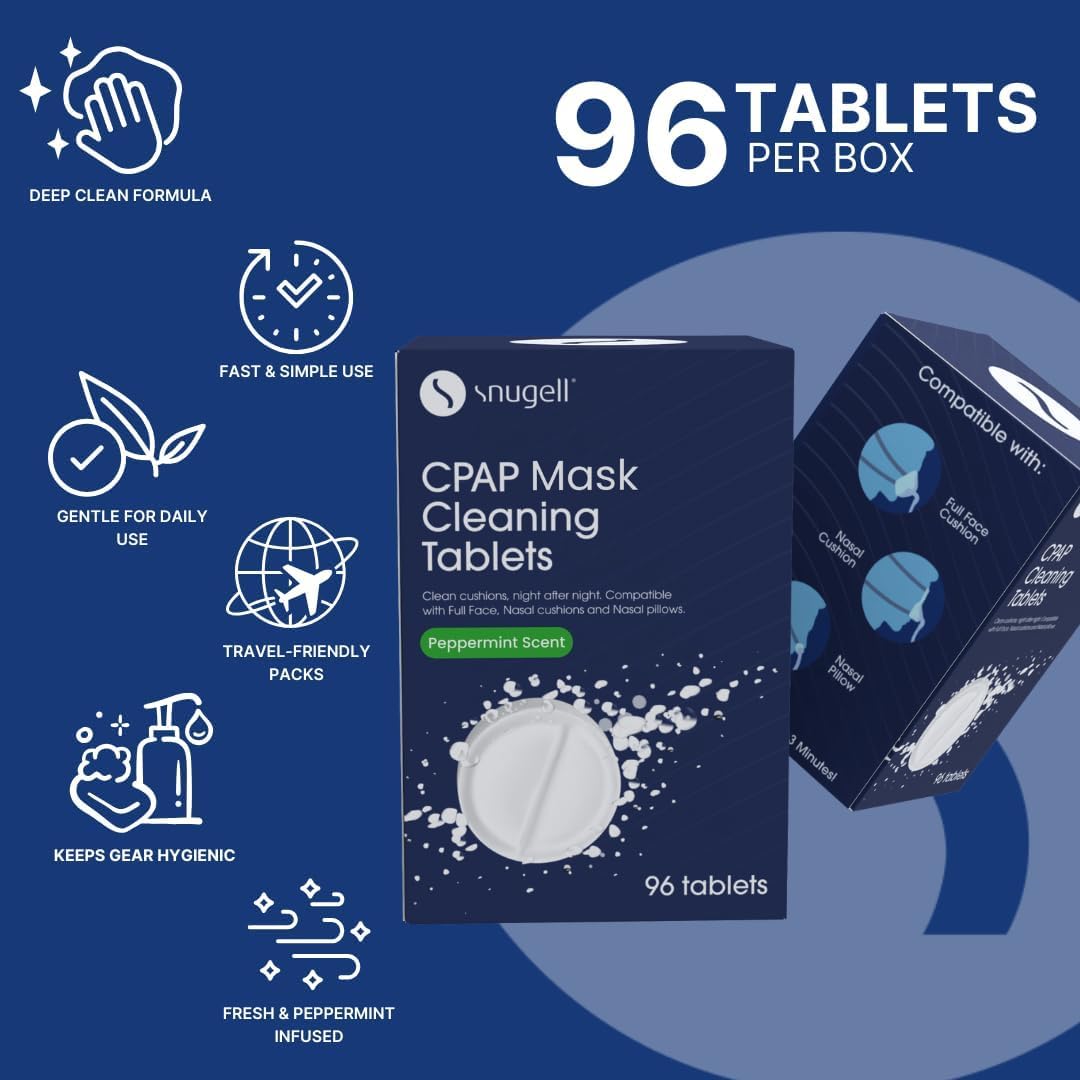 CPAP Mask Cleaning Tablets