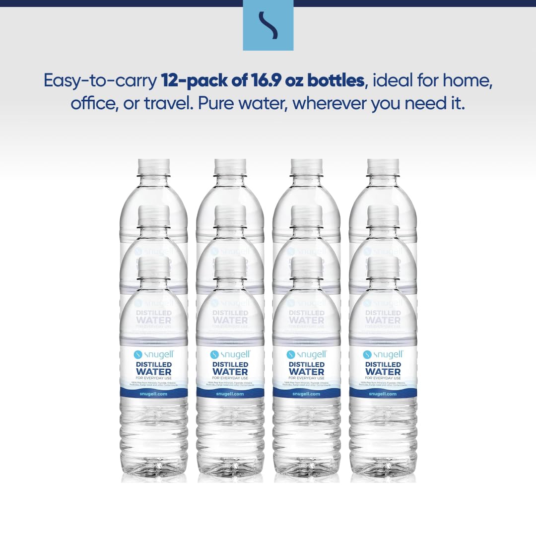 Everyday Distilled Water 16.9 oz Bottles 12 Pack