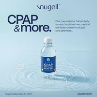 Distilled Water for CPAP Machines (8-Pack, 12 oz)
