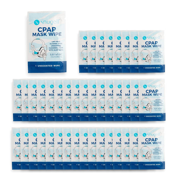 Individual CPAP Wipes  - Unscented (40 Count)