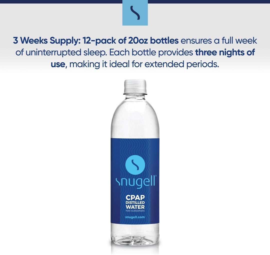 CPAP Distilled Water for Humidifier Chamber