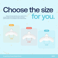 Snugell Wing-Shaped Nipple Shields| Ultra-Thin Silicone Shields for Nursing | 2-Pack with Protective Case | Designed for Use with Flat or Inverted Nipples