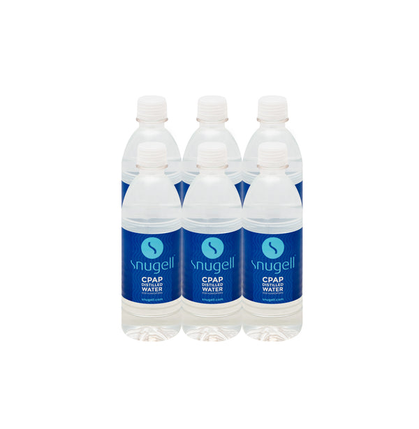 16.9x6 pack of distilled water by Snugell