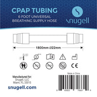 CPAP Tubing 6 foot universal hose instructional specifications
