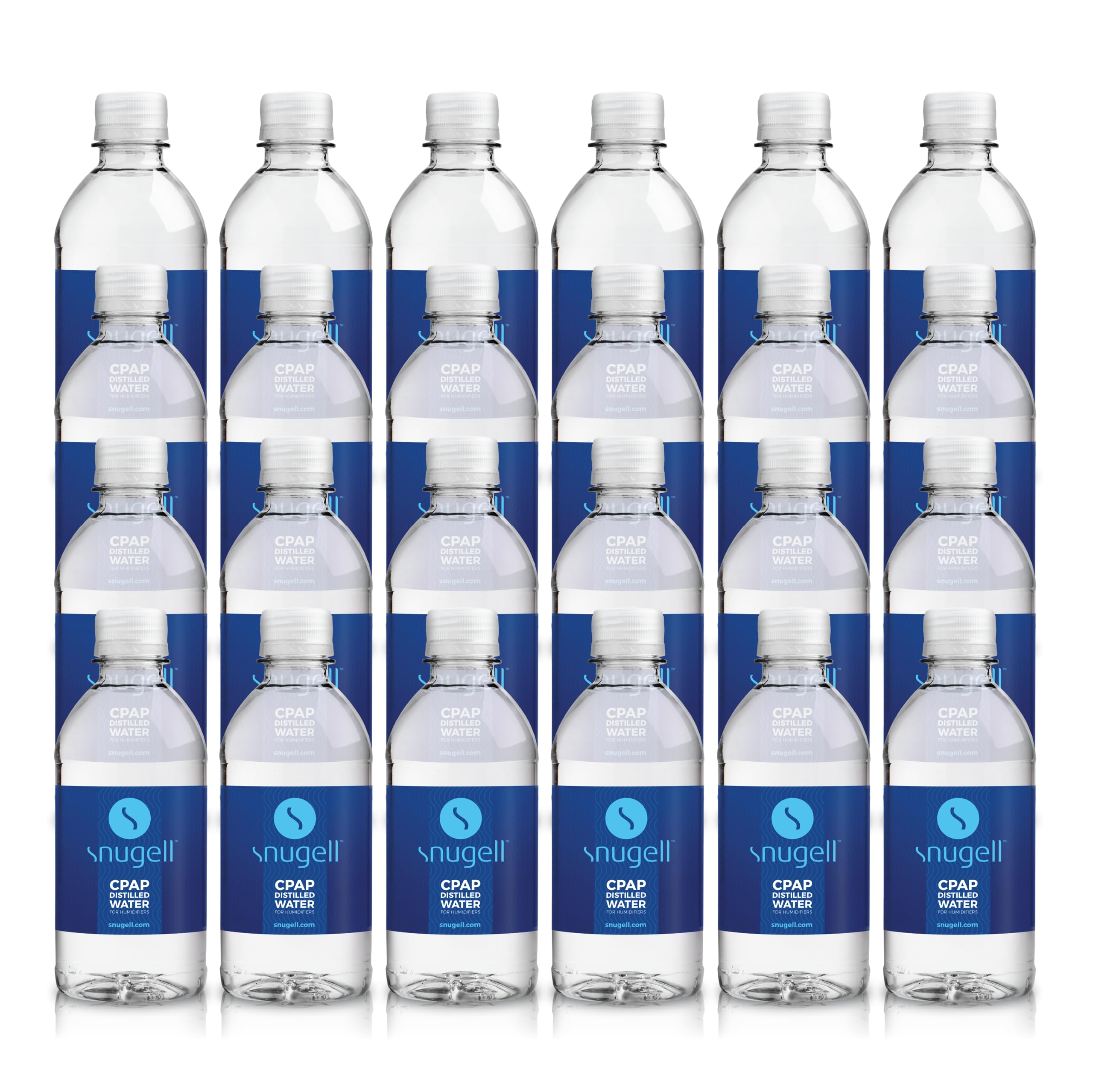 Distilled Water for CPAP Machines (24-Pack, 12 oz)