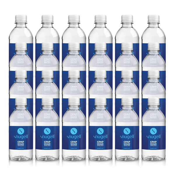 Distilled Water for CPAP Machines (24-Pack, 12 oz)