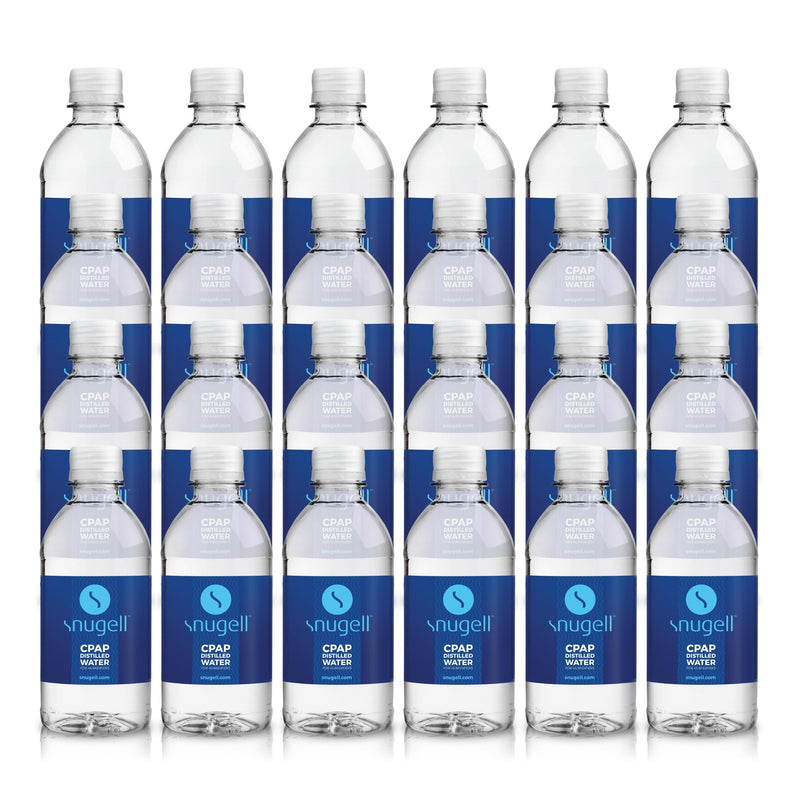 Distilled Water for CPAP Machines (24-Pack, 12 oz)