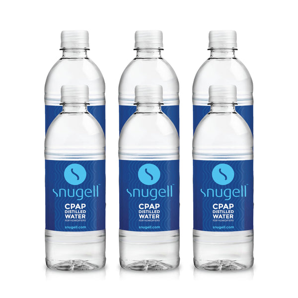 Distilled Water for CPAP Machines (6-Pack, 16.9 oz)