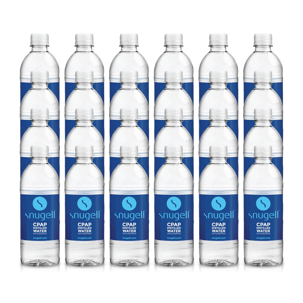 Distilled Water for CPAP Machines (24-Pack, 16.9 oz)