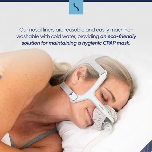 Universal Nasal CPAP Mask Liners - Available in White and Gray