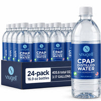 Distilled Water for CPAP Machines (24-Pack, 16.9 oz)