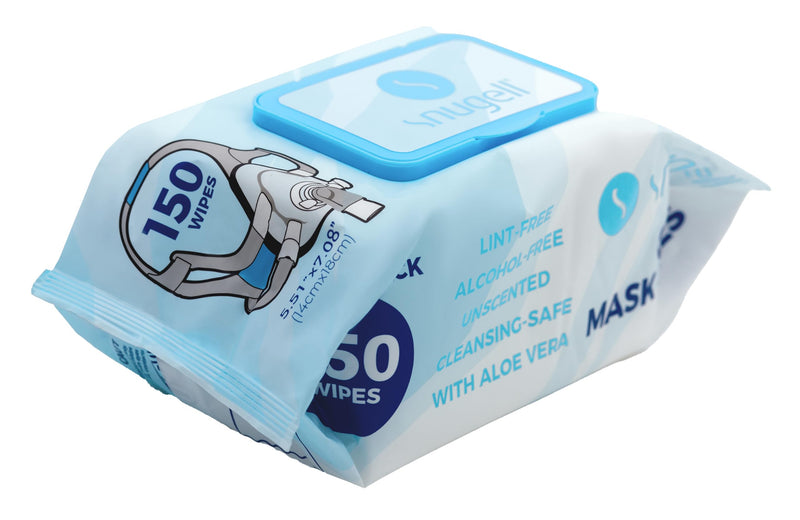 Jumbo Pack CPAP Mask Wipes - Unscented (1-Pack with 150 Wipes/pack)