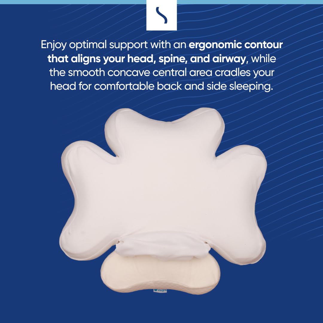 CPAP Ergonomic Pillow - Memory Foam CPAP Pillow