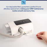 Disposable Replacement CPAP Filters for Resmed Airsense 11 - Available in 4 Package Quantity