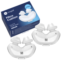 Snugell CPAP Replacement for ResMed AirFit P10 – 2-Pack – Designed for Nasal Cushion CPAP Mask – Soft, Secure Seal to Reduce Pressure Points and Minimize Leaks
