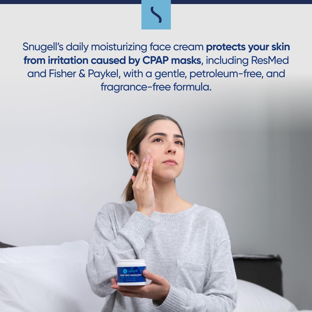 CPAP Skin Moisturizer - With Aloe Vera and Vitamin A & E