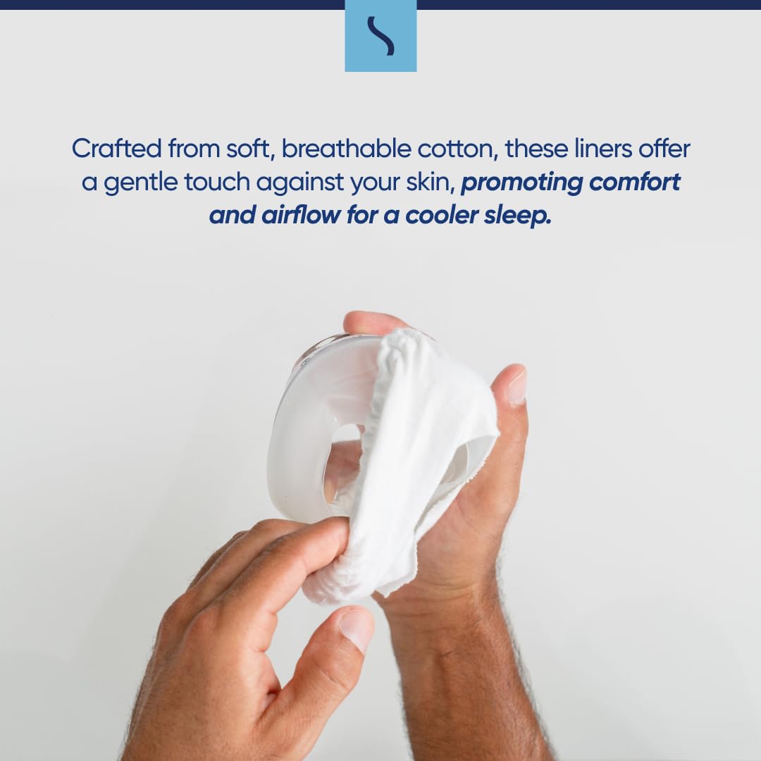 CPAP Mask Liners Full-Face by Snugell (4-Pack, White) – snugell.com