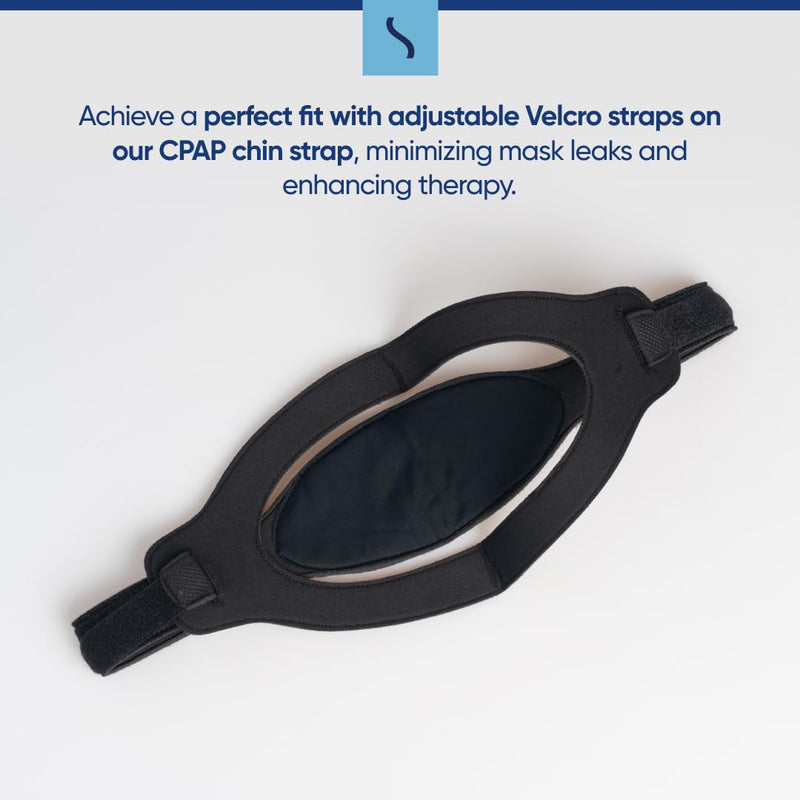 Chin Strap for CPAP Users (Halo Style) - Adjustable Strap