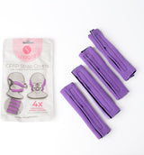 CPAP Strap Covers 4 Pack - Universal Fit for All CPAP Masks (Purple)