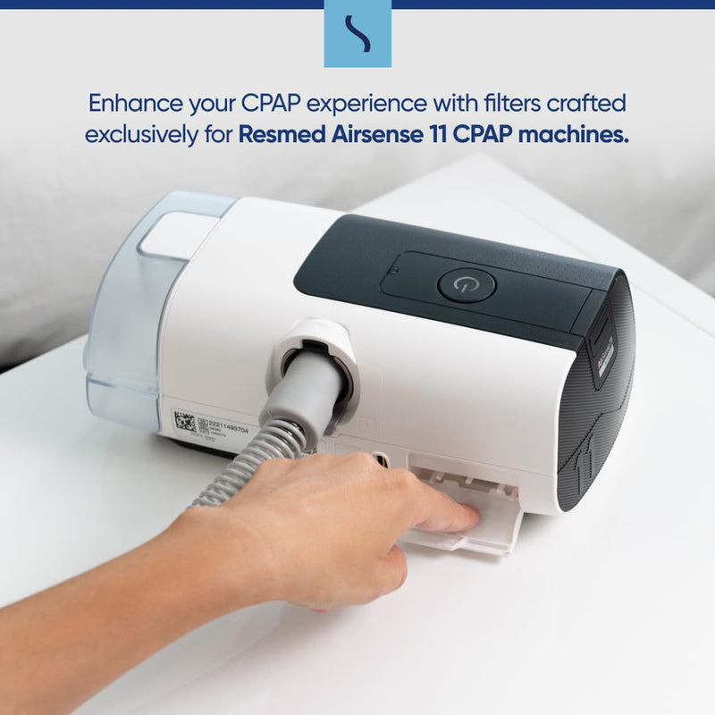 Disposable Replacement CPAP Filters for Resmed Airsense 11 - Available in 4 Package Quantity