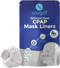 Universal Nasal CPAP Mask Liners - Available in White and Gray