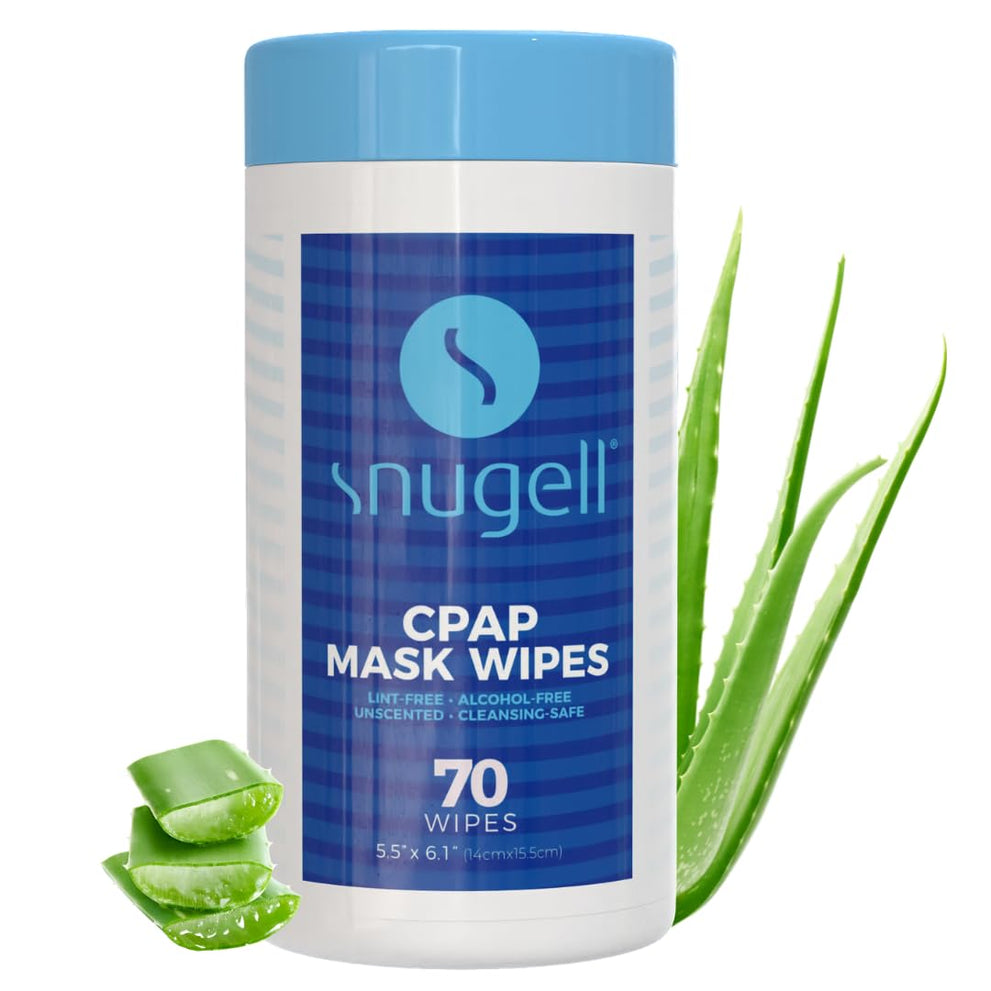 CPAP Mask Wipes - Unscented (1 Canister, 70 Count)