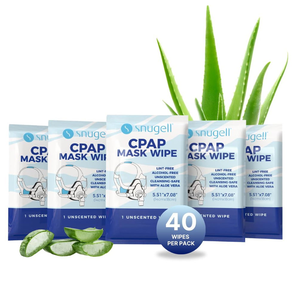 Individual CPAP Wipes  - Unscented (40 Count)