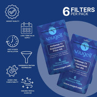Disposable Replacement CPAP Filters for Resmed Airsense 11 - Available in 4 Package Quantity