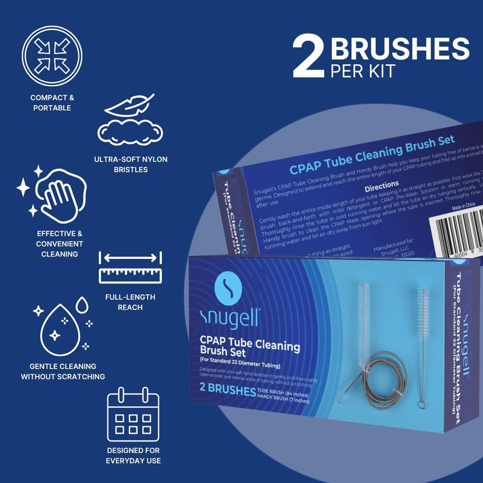CPAP Tube Cleaning Brush and Mask Cleaning Brush