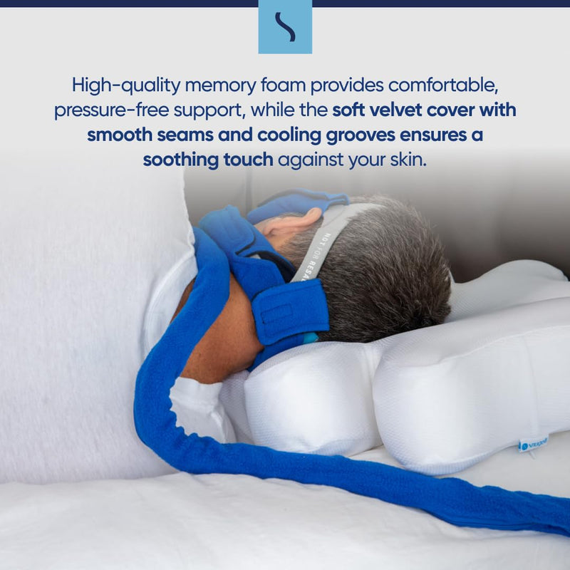 CPAP Ergonomic Pillow - Memory Foam CPAP Pillow