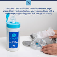 CPAP Mask Wipes - Unscented (1 Canister, 70 Count)