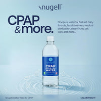 Distilled Water for CPAP Machines (24-Pack, 16.9 oz)