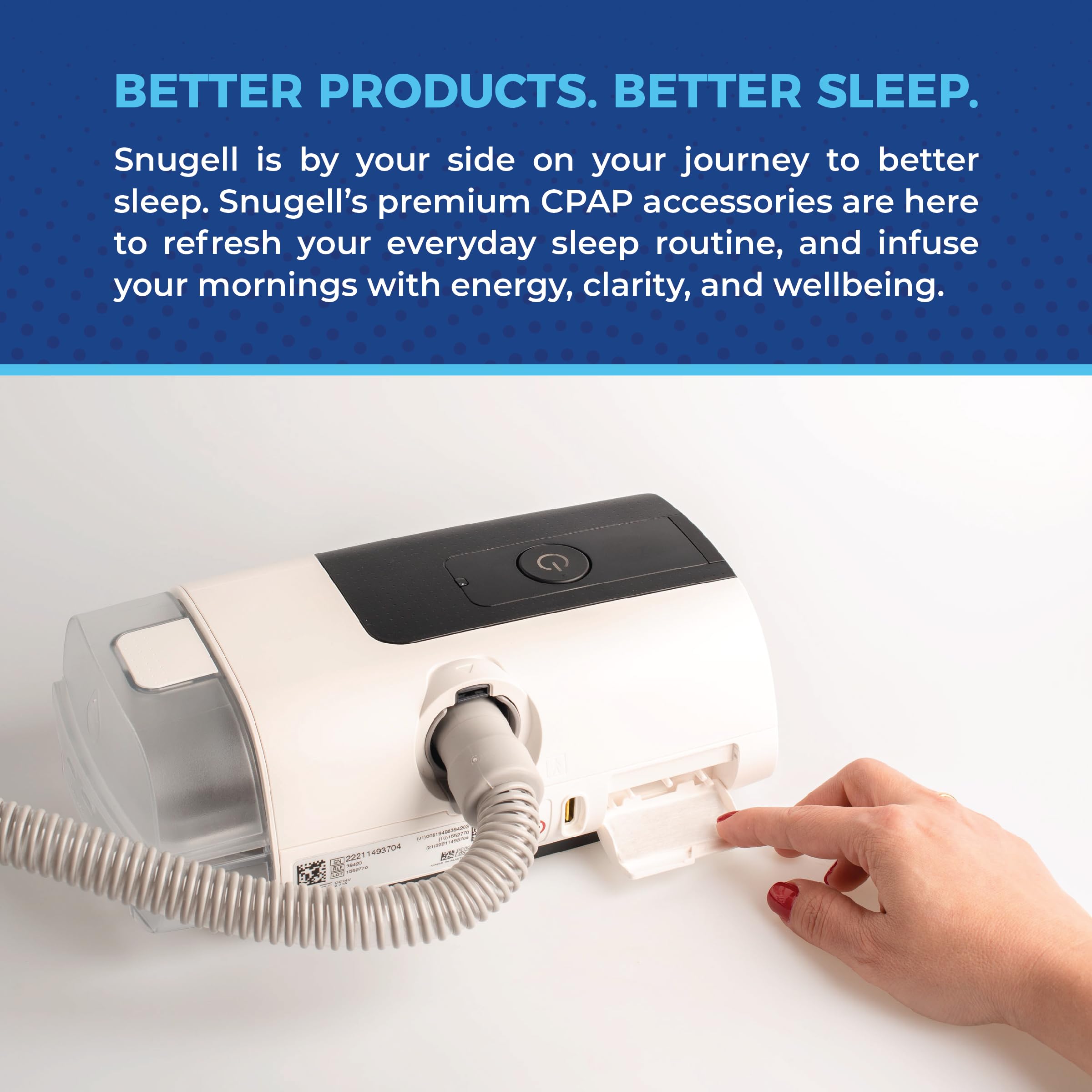 Disposable Replacement CPAP Filters for Resmed Airsense 11 - Available in 4 Package Quantity