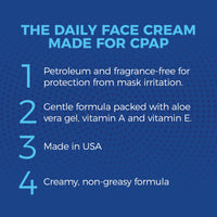 CPAP Skin Moisturizer - With Aloe Vera and Vitamin A & E