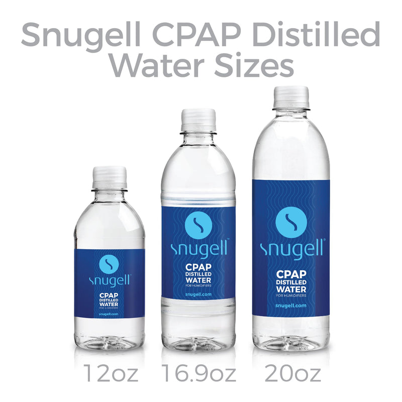 Distilled Water for CPAP Machines (6-Pack, 16.9 oz)