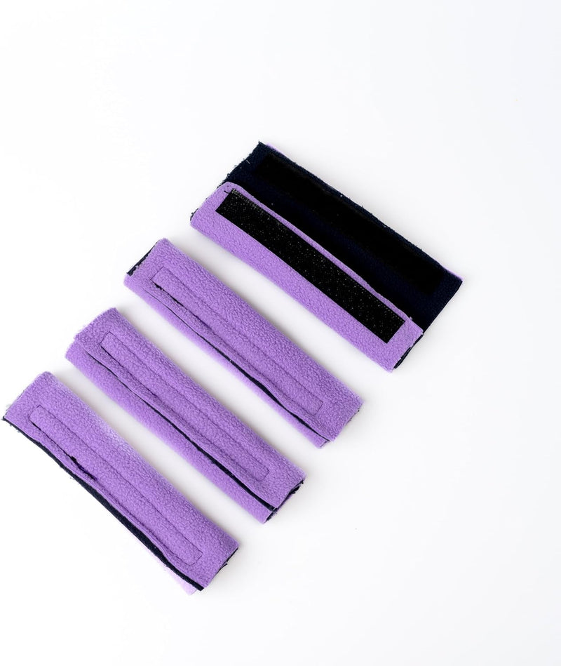 CPAP Strap Covers 4 Pack - Universal Fit for All CPAP Masks (Purple)